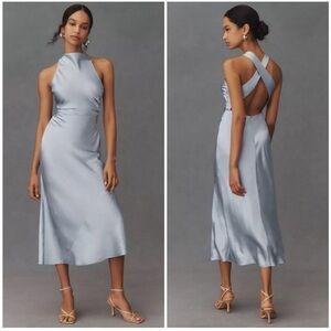 Reformation Light Blue Midi Dress